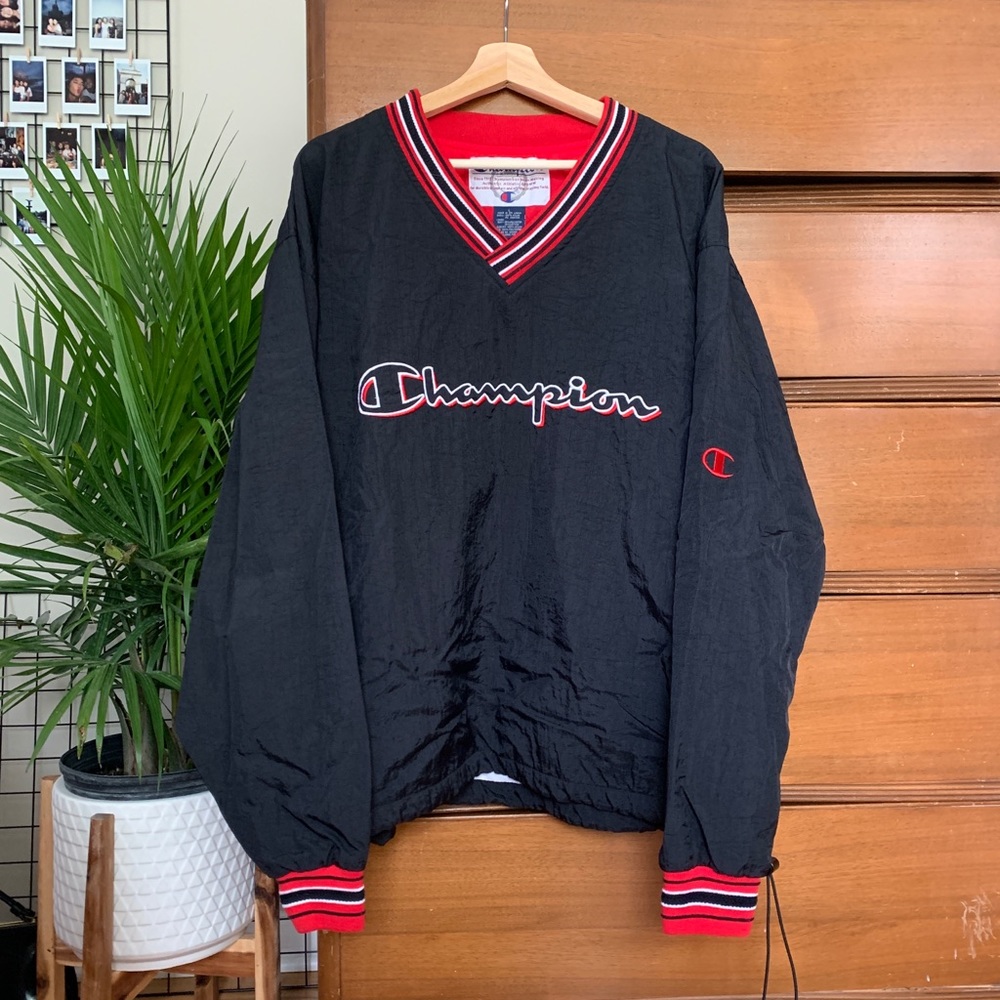 Champion pullover windbreaker